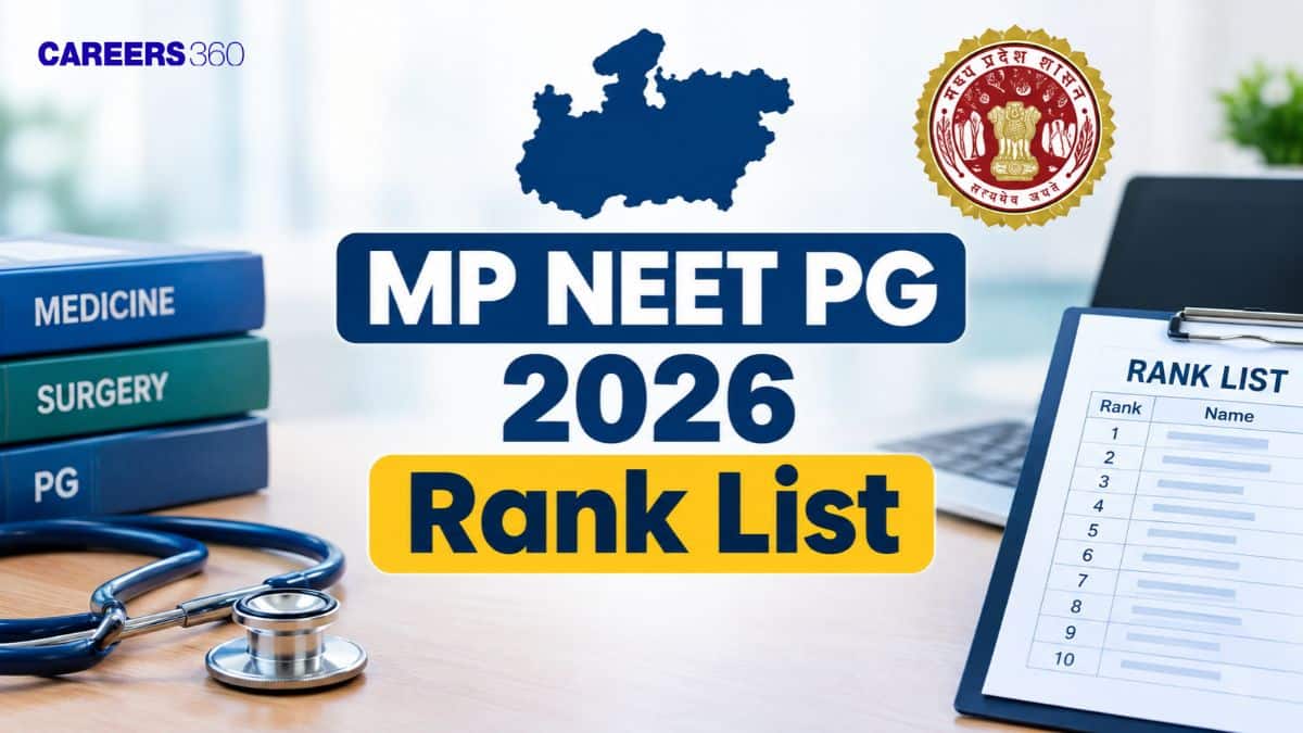 MP NEET PG 2026 Rank List (October 21): PDF Download Link at dme.mponline.gov.in